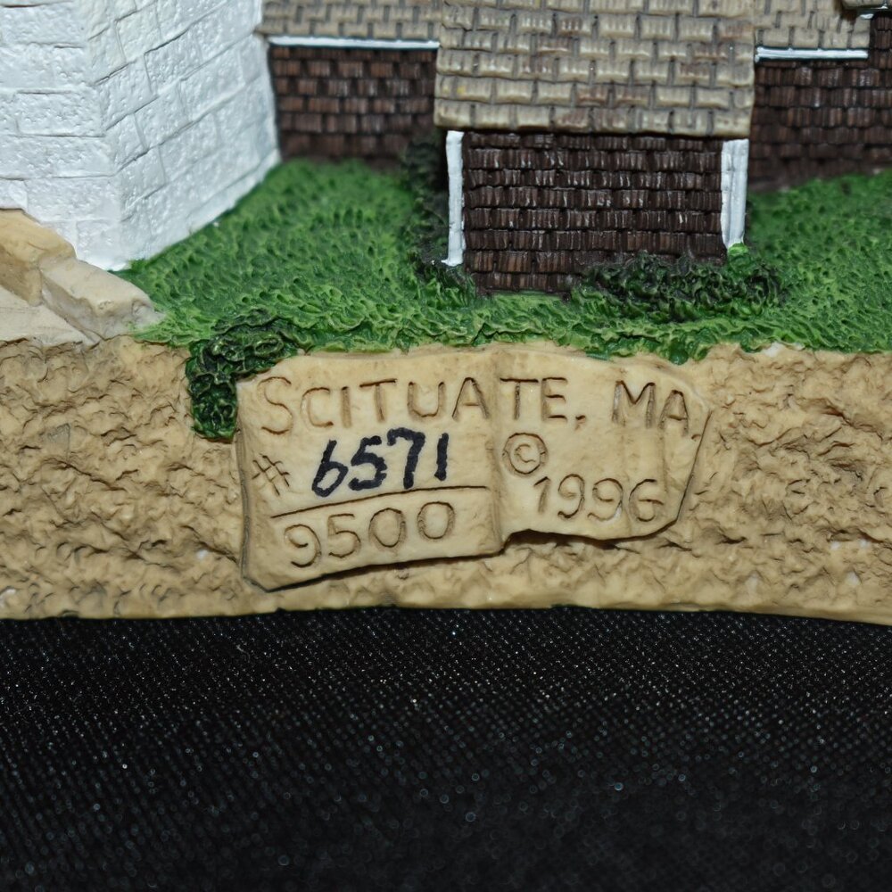 1996 Harbour Lights Scituate Mass #166 Rare Limited Edition #6571 Boxed & COA - Picture 8 of 12